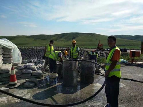 铜川公路地聚物下沉注浆